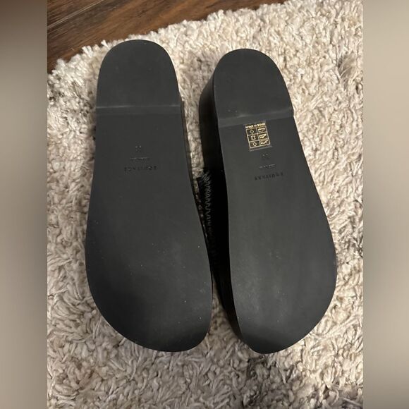 FREE PEOPLE IRINA Flatform Sandals /BLACK - Picture 5 of 5